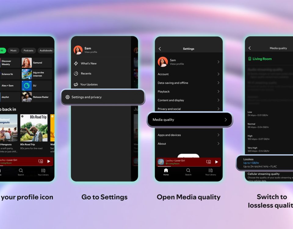 Spotify now offers lossless playback